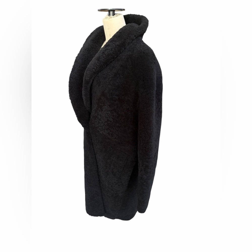 Jenni Kayne Long Shearling Yves Shawl Coat‎ size large, new - Picture 5 of 12